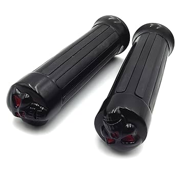 【新品未使用】DAMNGOOD!! SKULL HANDLE SC25 BK Q-Parts Jumbo Skull Knob I